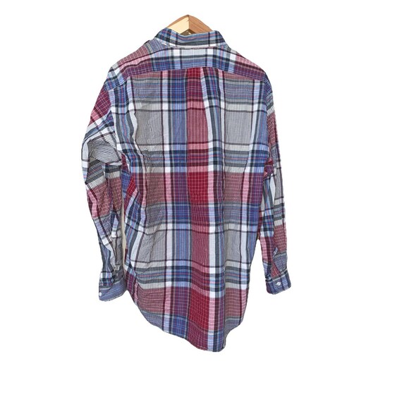 Ralph Lauren Classic Fit Men's L Multicolor Plaid Long Sleeve Button Down Shirt - Picture 3 of 4